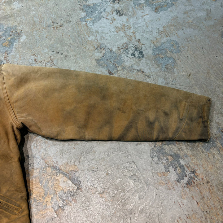 Used clothing 80's to 90's carhartt/ Carhartt/ Detroit jacket/ Duck fabric/ Lining blanket/ Check/ Equivalent to size M~L