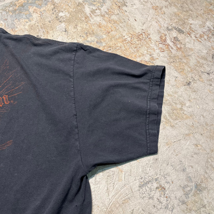 古着 USA製 Harley-Davidson/ハーレー ダビッドソン/hawkeye/LIVE TO RIDE/ワールドクラス モーターサイクルズ/プリントTシャツ サイズXXL