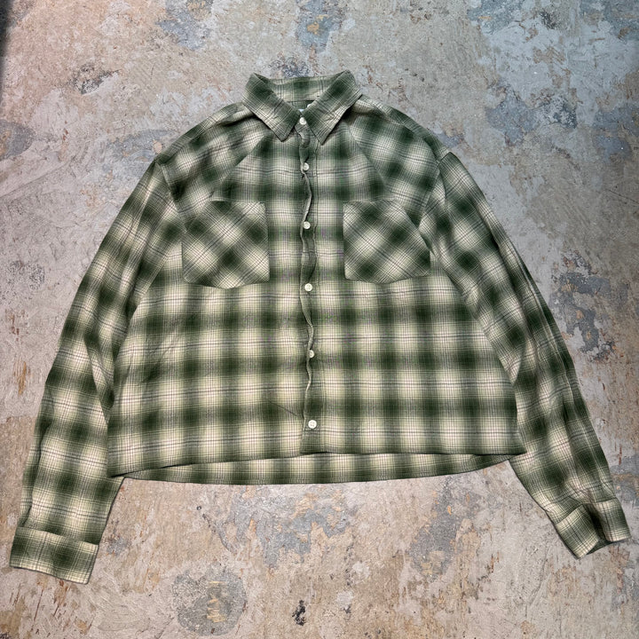 古着 carhartt/カーハート/ ボタンダウン長袖シャツ/ チェック柄/ サイズL