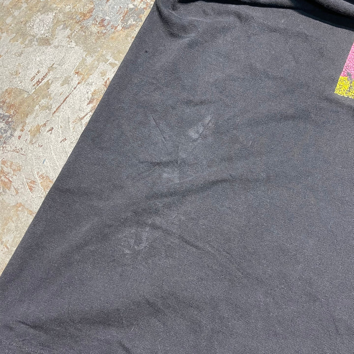 #4851 古着 90's~ pecos river learning centers/企業系/USA製/シングルステッチ/ヴィンテージ/Tシャツ/サイズXXL