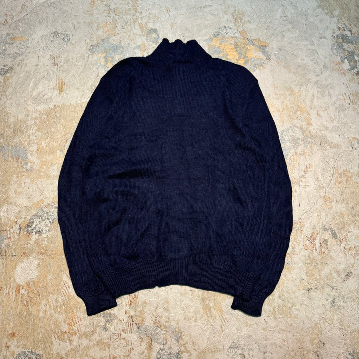 二手POLO by Ralph Lauren/ POLO by Ralph Lauren/半拉链针织毛衣/尺码L