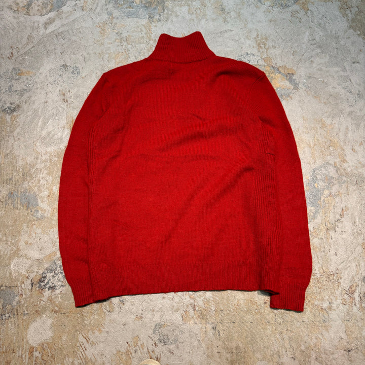 旧衣POLO by Ralph Lauren/ POLO拉尔夫劳伦/半拉链针织毛衣/尺寸M