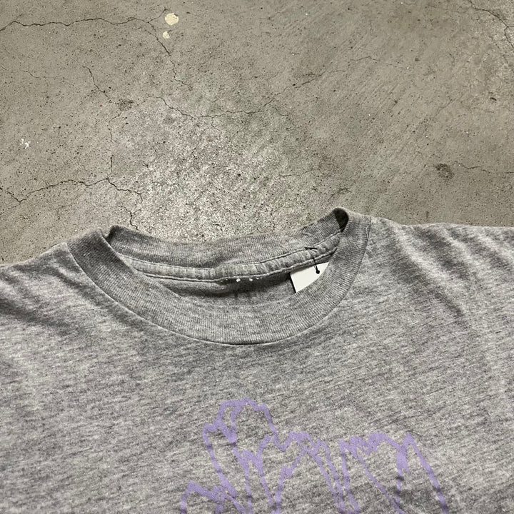 古着 PEANUTS/スヌーピー/イングランド/ヴィンテージ シングルステッチ プリントTシャツ/サイズL相当