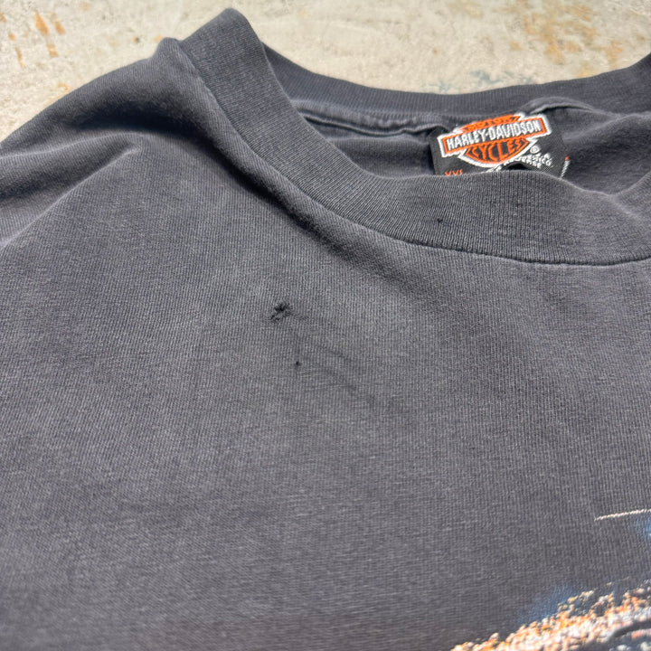 古着 USA製 Harley-Davidson/ハーレーダビッドソン/ プリントTシャツ/ サイズXXL