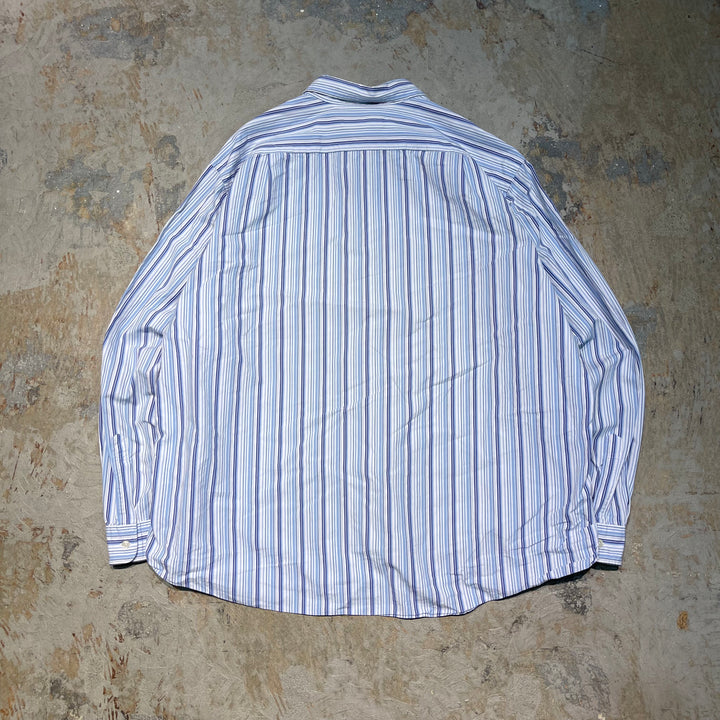 #4390 빈티지 Ralph Lauren/Long Sleeve Shirt/Long Sleeve Shirt/Stripe/Westerton/Size XXL