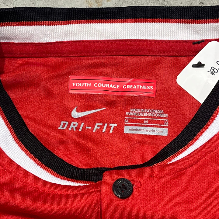 #4445 古着 MANCHESTER UNITED/マンチェスター ユナイテッド/NIKE/ナイキ/Football/フットボール/オールド・トラッフォード/サイズM