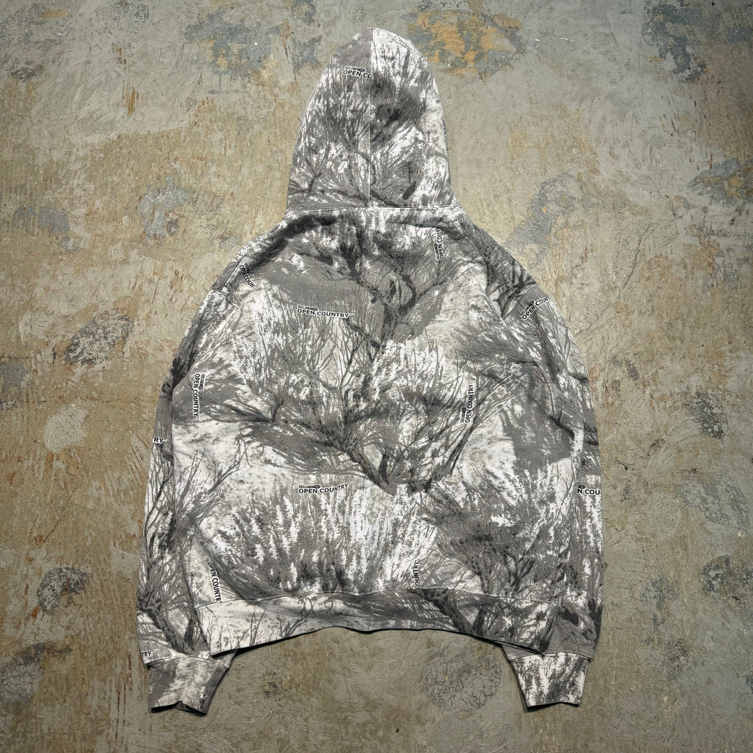 Used clothing CABELA'S/Cabella/Real Tree Pattern/Pullover Hoodie/Size L