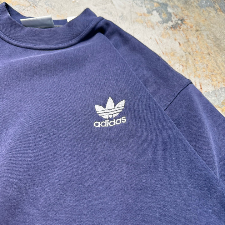 古着 90's adidas/アディダス/クルーネックスウェット/サイズM