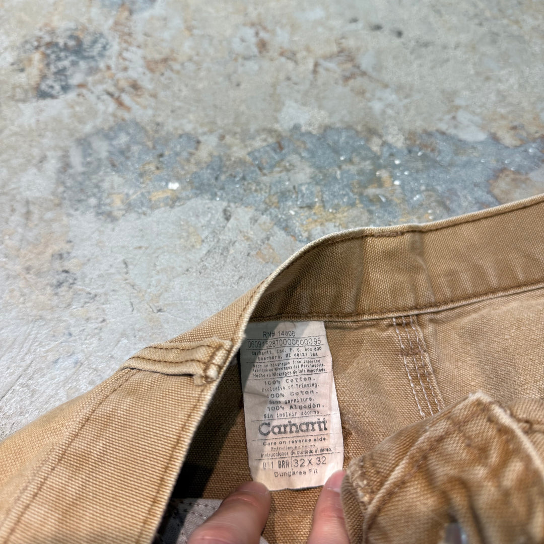 Used clothing Carhartt/ Carhartt/ Duck painter pants/ Actual size 31 x 29