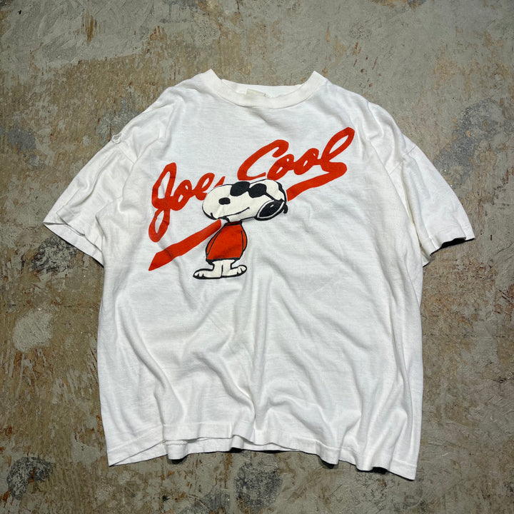 #4450 古着 Unknow/short sleeve t-shirt Tee/半袖シャツ/シングルステッチ/90's/スヌーピー/サイズL相当