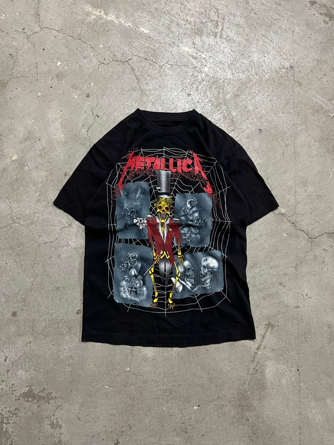 #MA51 Used clothing METALLICA/Metalica/Band T-shirt/Print T-shirt/Size L equivalent