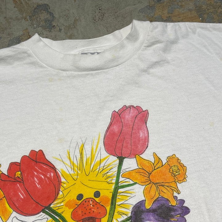 #4735 빈티지 의류 Onita/Suzyzoo Whitsy/Single Stitch 빈티지 티셔츠/Made in USA/Size XL