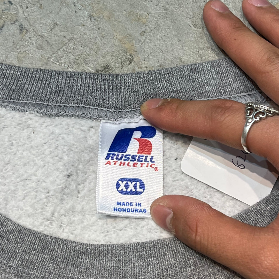 중고 의류 Russell / Russell / Blank Crew Neck Sweatshirt / Plain / Size XXL
