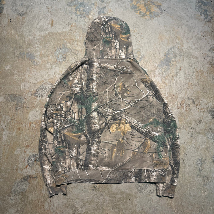 빈티지 의류 Cabela/Cabella/Real Tree Pattern/Pullover Hoodie/Size L