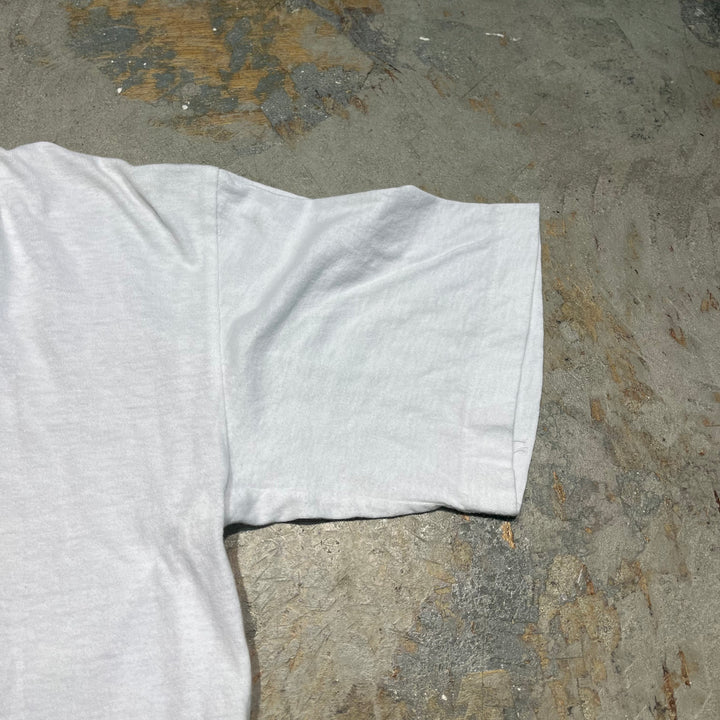 중고 의류 ukiyo-e/katsushika hokusai/일본 패턴/빈티지 싱글 스티치 인쇄 티셔츠/크기 L-XL에 해당합니다.