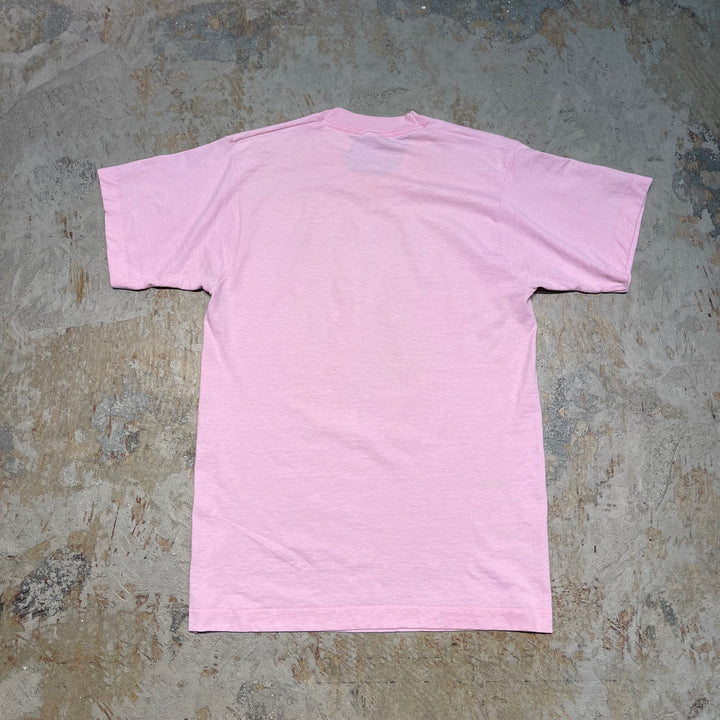 古着 90's USAVINTAGE / もう一度一緒に買い物に行ったら、夫は私から離れて行くでしょう!/ 彼が居なくなるなんて本当に勿体ない!/ ヴィンテージ シングルステッチ プリントTシャツ / サイズM相当