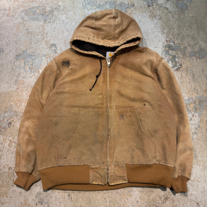古着 carhartt/ カーハート/ アクティブジャケット/ 裏地キルティング/ サイズL