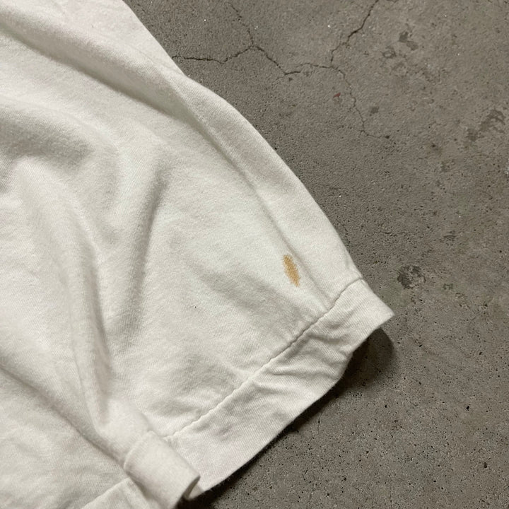 古着 ヨーロッパ/嵐に乗ろう! ドライバーになろう!/ヴィンテージ シングルステッチ プリントTシャツ/サイズL-XL相当