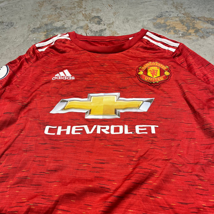 #4476 古着 Adidas/アディダス/MANCHESTER UNITED/マンチェスター ユナイテッド/Football/フットボール/AL-JAAFARY/エルシャーラウィ/サイズM