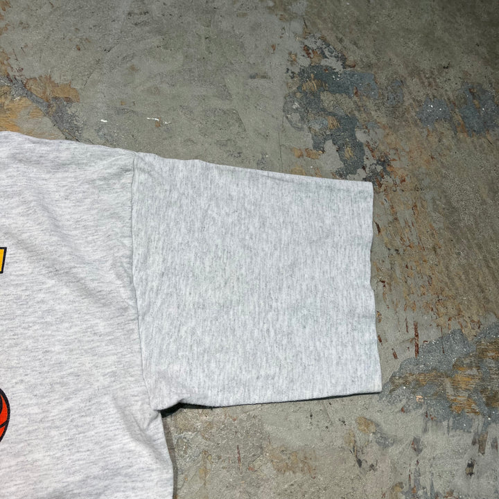 古着 USA製 90's セーラムスポーツウェア/NBA/シアトル・スーパーソニックス/ヴィンテージ シングルステッチ Tシャツ/サイズL相当