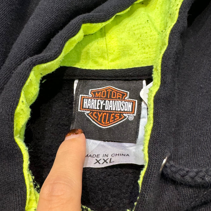 중고 의류 Harley-Davidson/Harley Davidson/Sweat Pullover Hoodie/Youngstown, Ohio/Size XXL