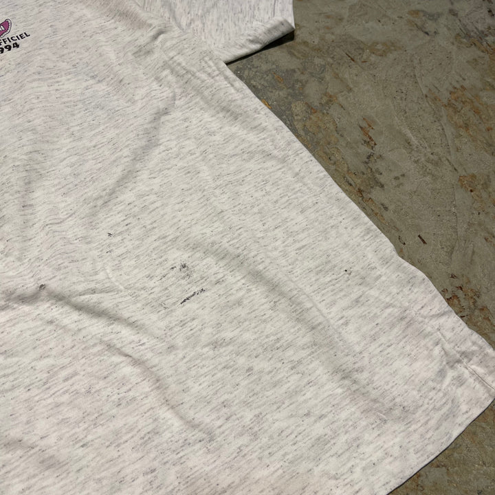 古着 93'~94's ブローニュの森/公式ジャージ/フランス・パリ/ヴィンテージ シングルステッチプリントTシャツ/サイズL相当