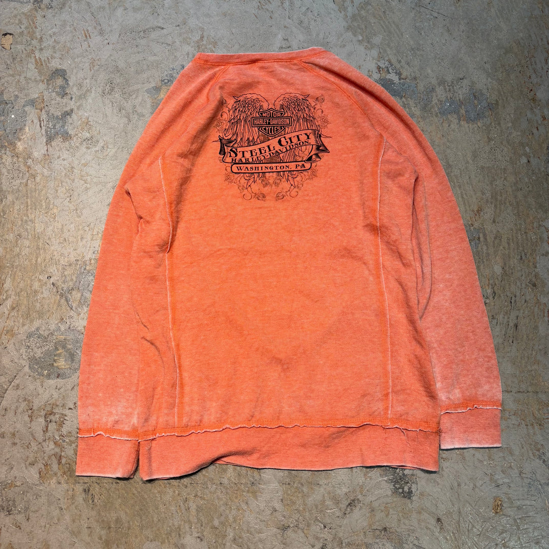 Used clothing HARLEY-DAVIDSON/ Harley Davidson/ Crew neck sweatshirt/ Size XL