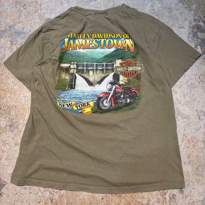 古着 USA製 Harley-Davidson/ハーレーダビッドソン/ プリントTシャツ/ サイズXL