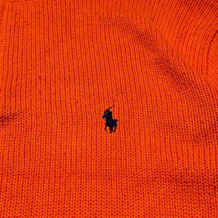 旧衣POLO by Ralph Lauren/ POLO拉尔夫劳伦/半拉链针织毛衣/尺寸M