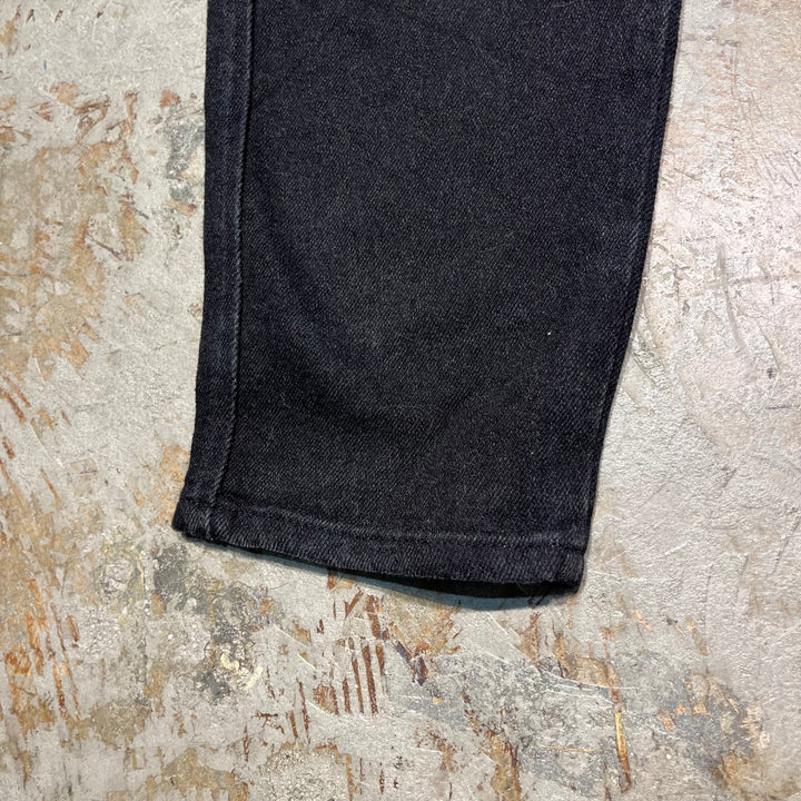 #4185 古着 Lee/リー/Black Denim Pants/ブラックデニムパンツ/サイズ14