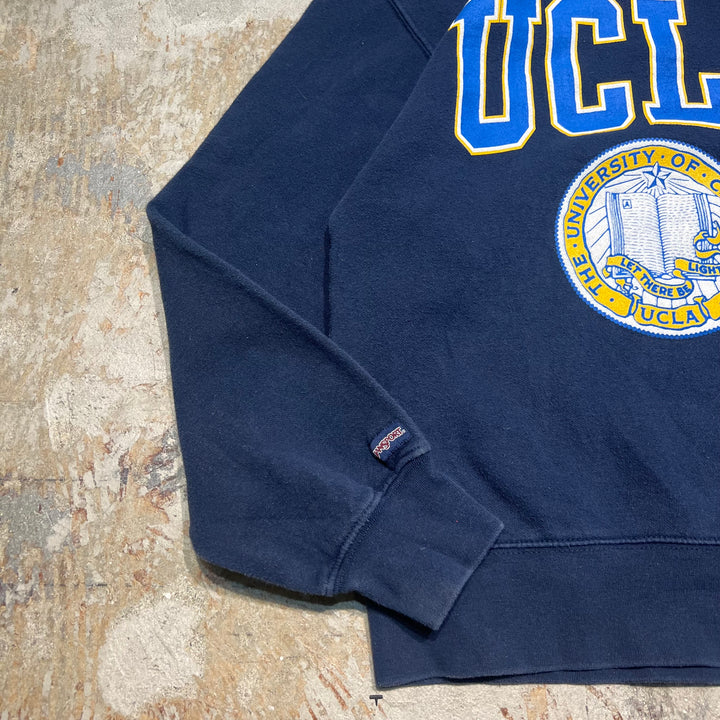 #3983 JANSPORT/ジャンスポーツ/Crew Sweatshits/クルースウェット/UCLA UNVERSITY・OF・CALIFORNIA/サイズS