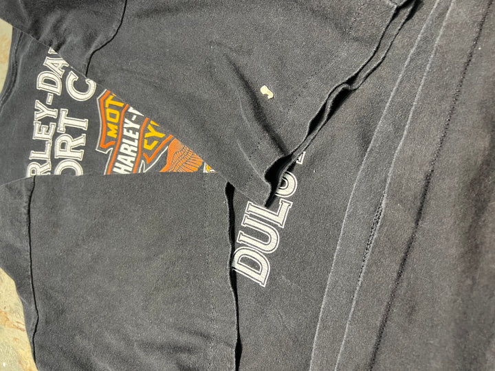 #MA102旧衣服96's USA制造Harley-Davidson/哈雷戴维森/明尼苏达州德卢斯/复古单针T恤/尺寸xxl