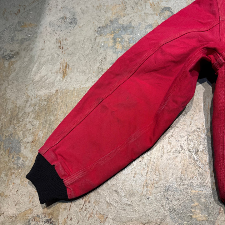 Used clothing Carhartt/ Santa Fe jacket/ Duck fabric/ Quilted lining/ Corduroy collar/ Size XL