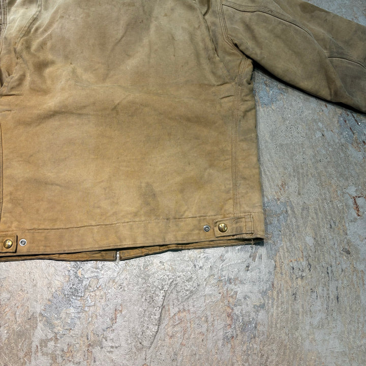 Used clothing 80's to 90's carhartt/ Carhartt/ Detroit jacket/ Duck fabric/ Lining blanket/ Check/ Equivalent to size M~L