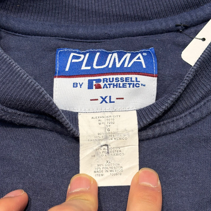 Russell Athletic/ Pluma by Russell Athletic/ Blank Crew Neck Sweatshirt/ Plain/ Size XL의 중고 의류 플루마