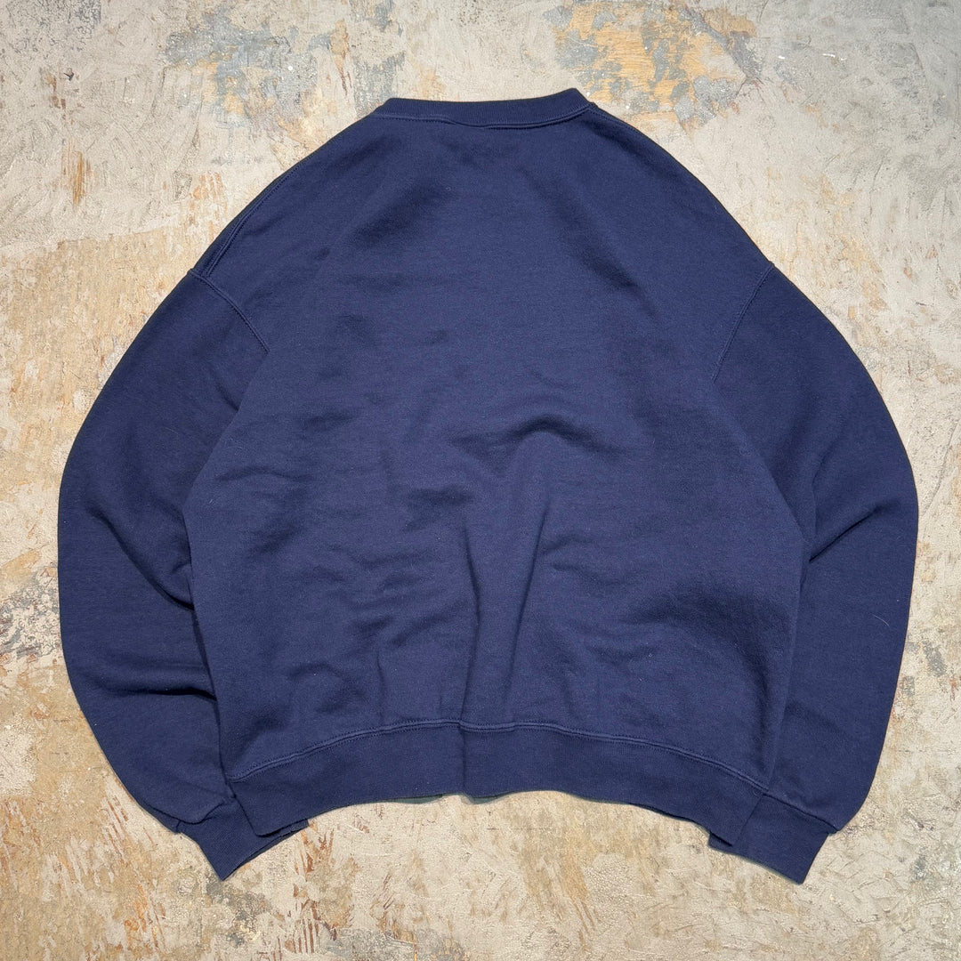 Used clothing 90's~ RUSSELLATHLETIC/ Russell Athletic/ Blank Crew Neck Sweatshirt/ Plain/ Size L