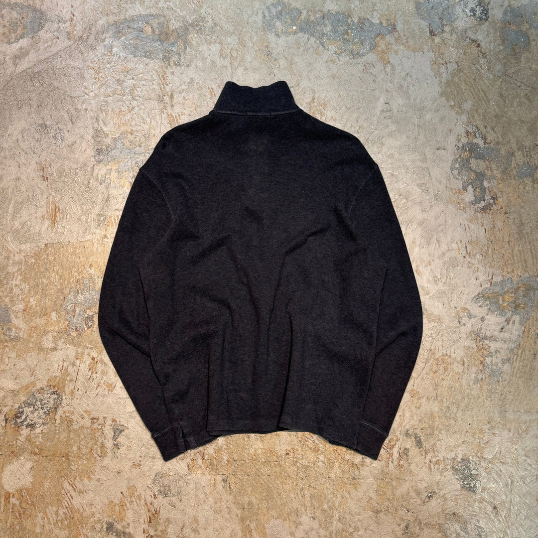 Used clothing POLO by Ralph Lauren/Polo Ralph Lauren/Half Zip Cotton Knit Sweater/Size L