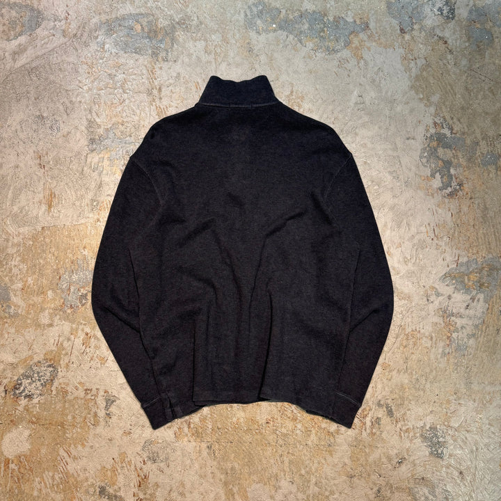 Used clothing POLO by Ralph Lauren/Polo Ralph Lauren/Half Zip Cotton Knit Sweater/Size L