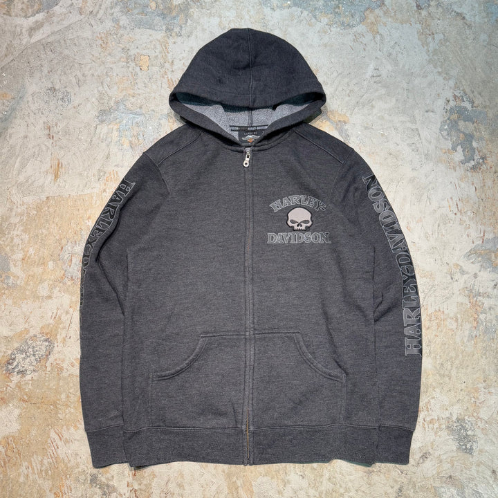 Used clothing HARLEY-DAVIDSON/ Harley Davidson/ Zip-up hoodie/Size M