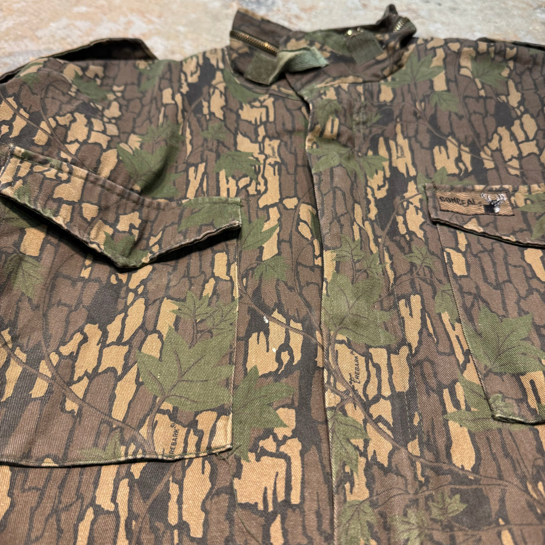 Used clothing U.S ARMY/US Army/ Field jacket/Trevork camo/Size XL