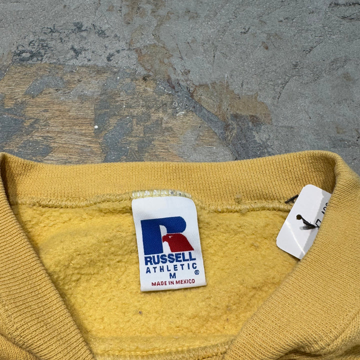 Used clothing 90's ~ RUSSELLATHLETIC/ Russell Athletic/ Blank Crew Neck Sweatshirt/ Plain/Size M