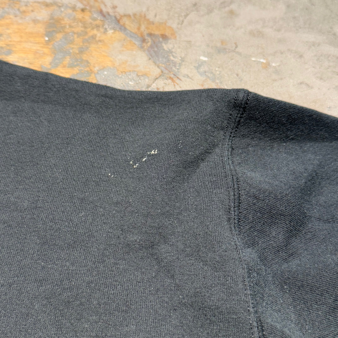 Used clothing Made in USA 80's ~ RUSSELLATHLETIC/ Russell Athletic/ Blank Crew Neck Sweatshirt/ Plain/ Size L