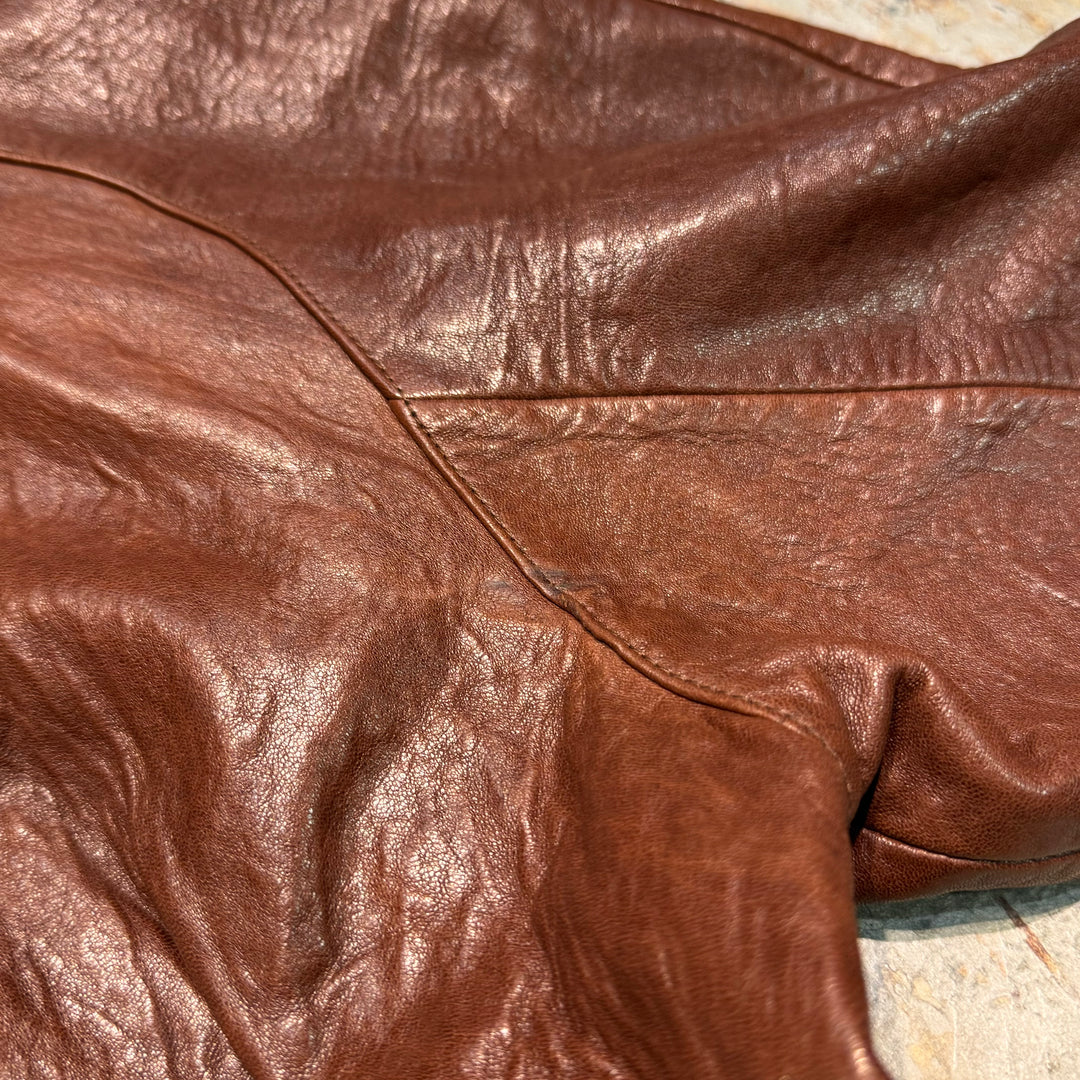 Used clothing PELLE STUDIO/Pelle Studio/Wilson's Leather/Zip-up Leather Jacket/Size M