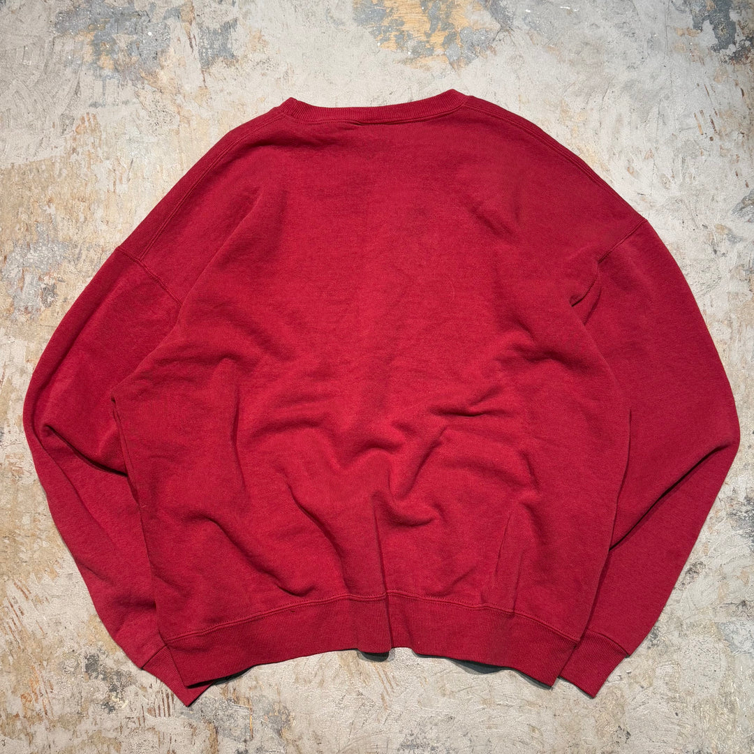 Used clothing 90's ~ RUSSELLATHLETIC/ Russell Athletic/ Blank Crew Neck Sweatshirt/ Plain/Size XL