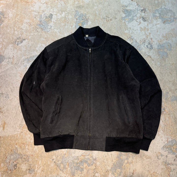 Vintage USA 빈티지/스웨이드 다운 재킷/누부/스웨이드 다운 재킷/크기 XL