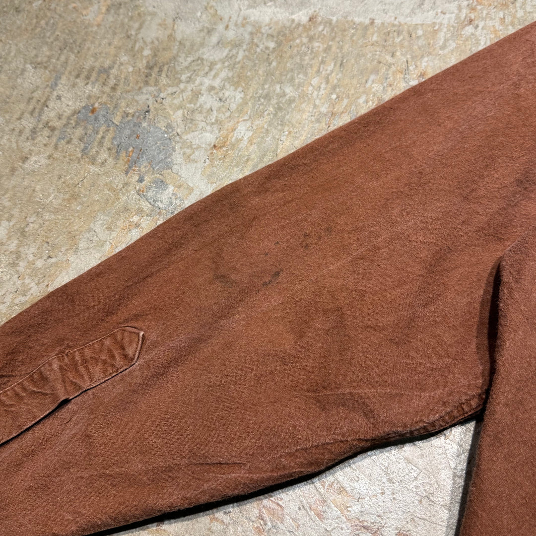 Used clothing carhartt/Carhartt/Button-down long sleeve sleeve shirt/Plain/Equivalent to size XXL