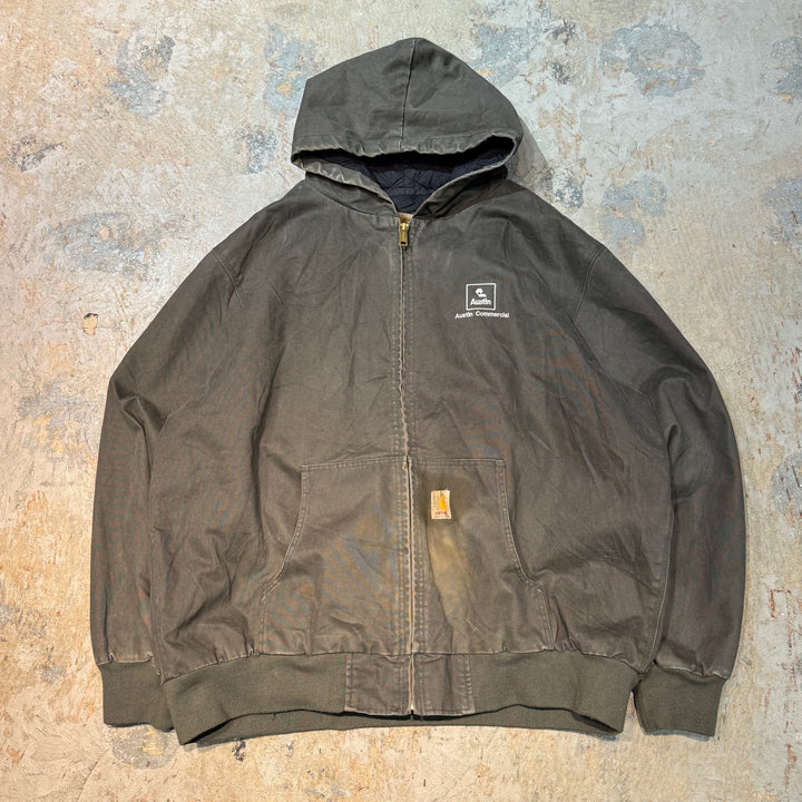 중고 의류 Carhartt/ Active Jacket/ Duck Fabric/ Austin Commercial/ Size 2XL