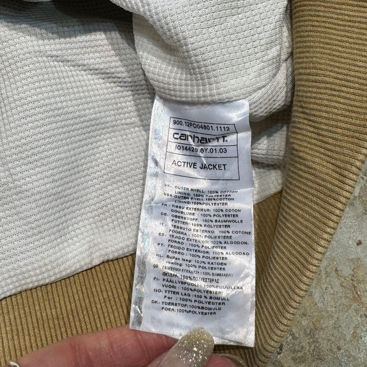 중고 의류 Carhartt/ Active Jacket/ Duck Fabric/ Thermal Lining/ Size M