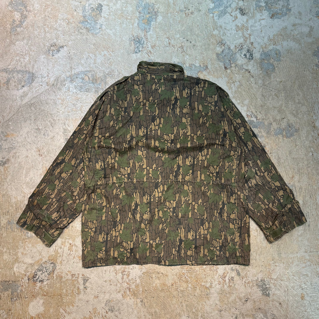 Used clothing U.S ARMY/US Army/ Field jacket/Trevork camo/Size XL