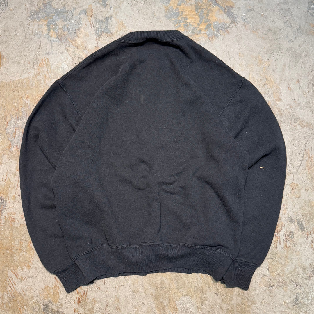 Used clothing Made in USA 80's~ RUSSELLATHLETIC/ Russell Athletic/ Blank Crew Neck Sweatshirt/ Plain/ Size M